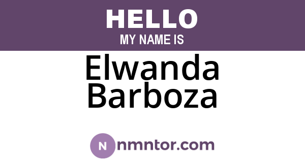 Elwanda Barboza