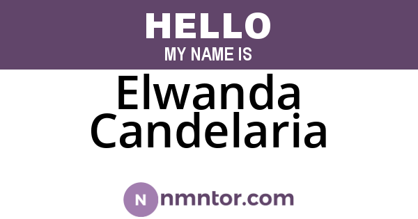 Elwanda Candelaria