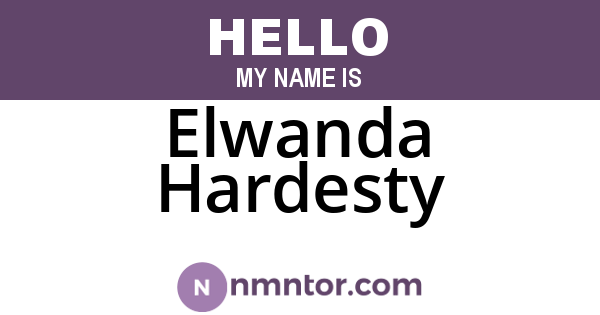 Elwanda Hardesty