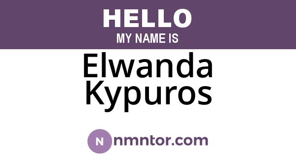Elwanda Kypuros