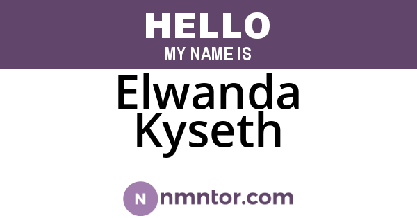 Elwanda Kyseth