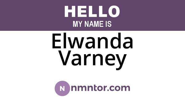 Elwanda Varney