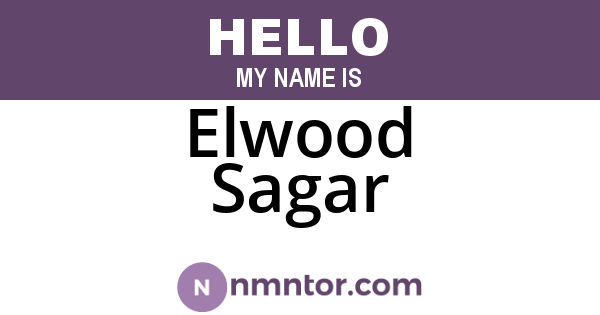 Elwood Sagar
