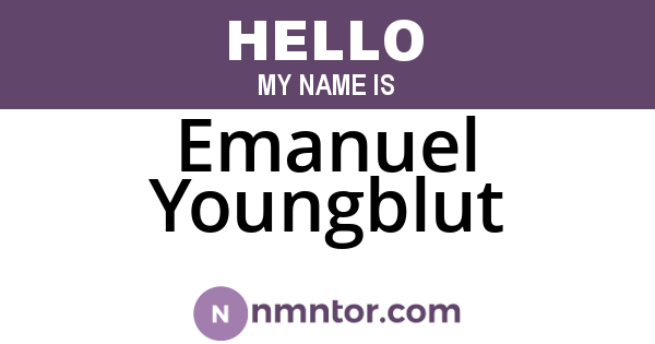 Emanuel Youngblut