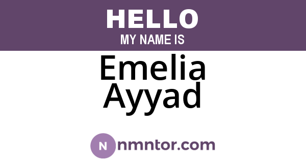 Emelia Ayyad
