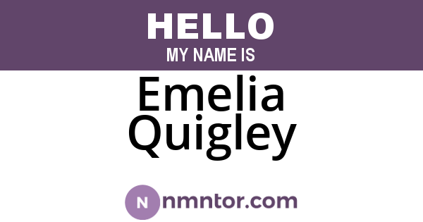 Emelia Quigley