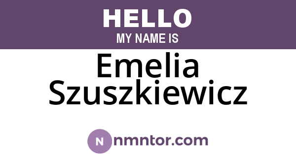 Emelia Szuszkiewicz