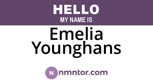 Emelia Younghans