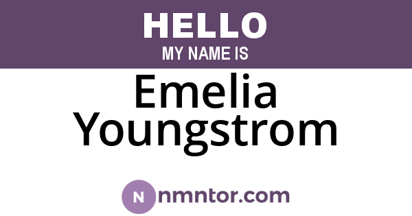 Emelia Youngstrom