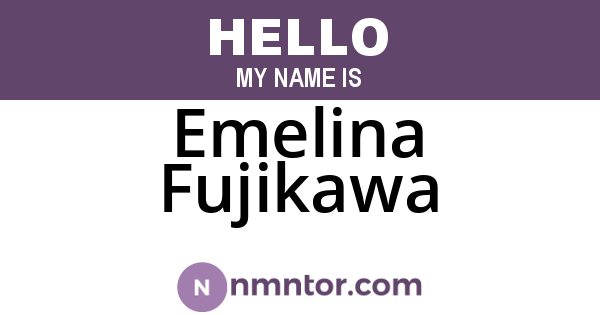 Emelina Fujikawa