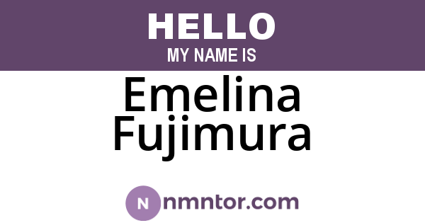 Emelina Fujimura