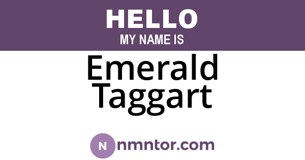 Emerald Taggart