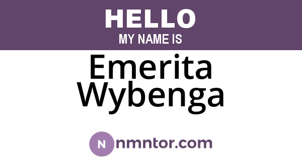 Emerita Wybenga