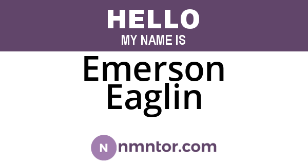 Emerson Eaglin