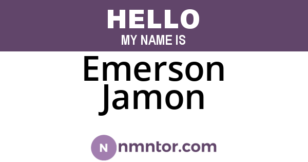Emerson Jamon