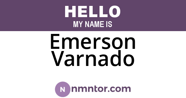 Emerson Varnado