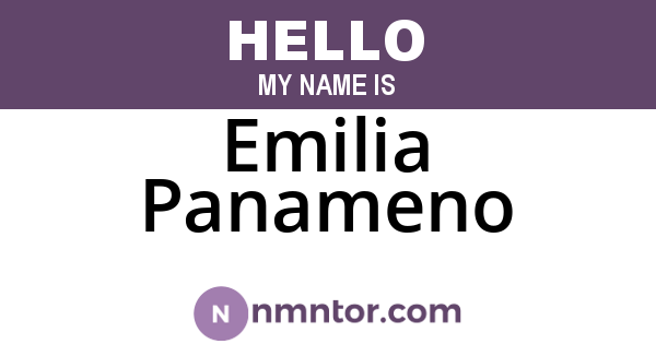 Emilia Panameno