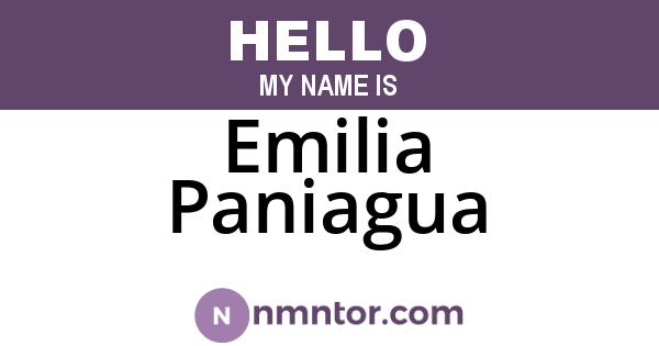 Emilia Paniagua