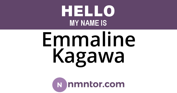 Emmaline Kagawa