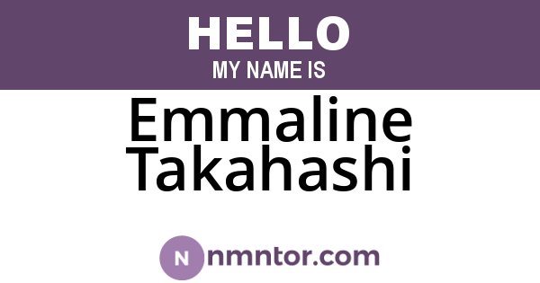 Emmaline Takahashi
