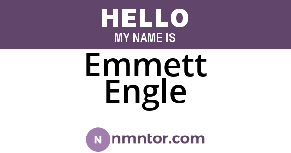 Emmett Engle