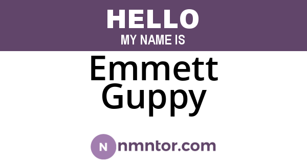 Emmett Guppy