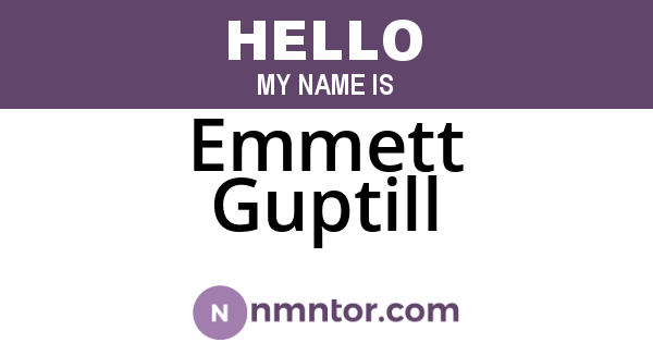 Emmett Guptill