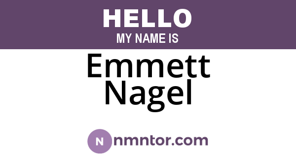 Emmett Nagel