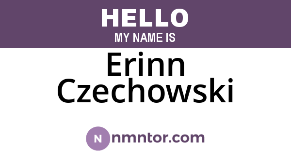 Erinn Czechowski