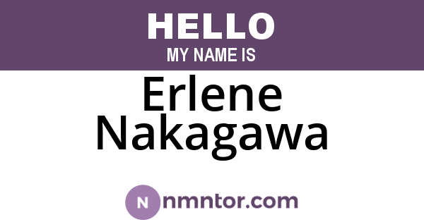Erlene Nakagawa