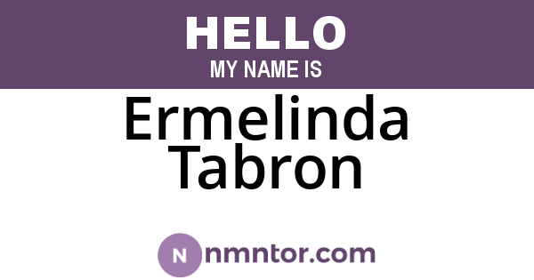 Ermelinda Tabron
