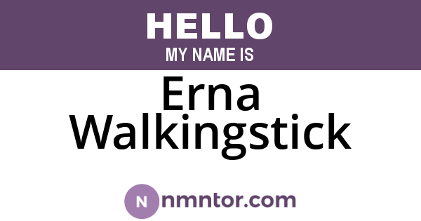 Erna Walkingstick