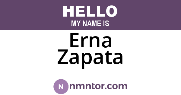 Erna Zapata