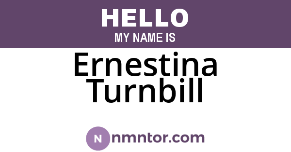 Ernestina Turnbill