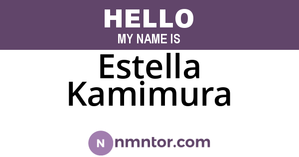 Estella Kamimura