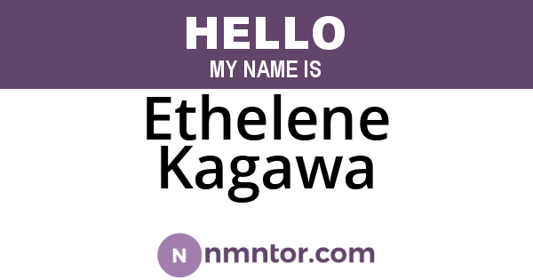 Ethelene Kagawa
