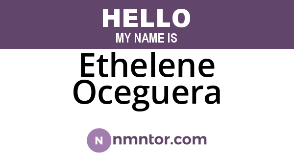 Ethelene Oceguera