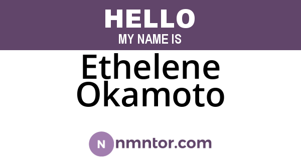 Ethelene Okamoto
