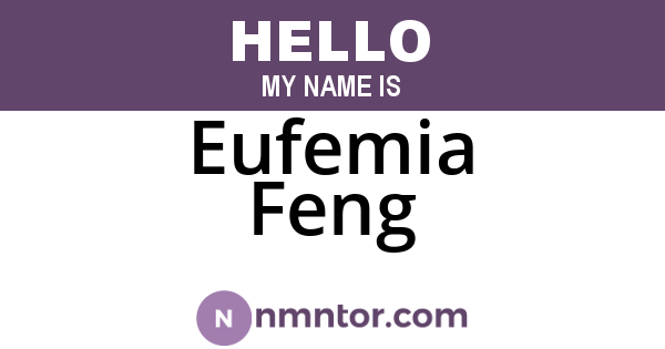 Eufemia Feng