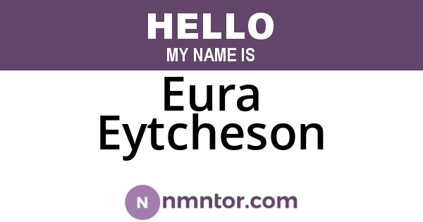 Eura Eytcheson