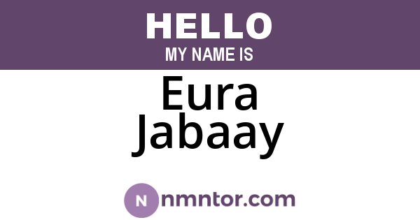 Eura Jabaay