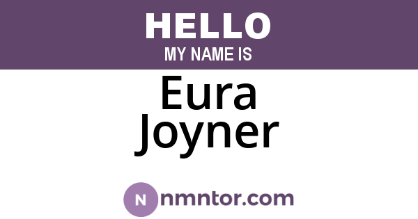 Eura Joyner