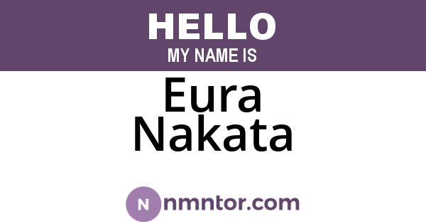 Eura Nakata