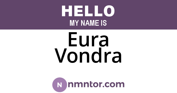 Eura Vondra
