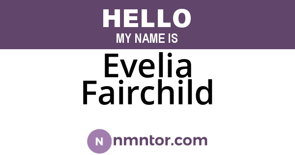 Evelia Fairchild
