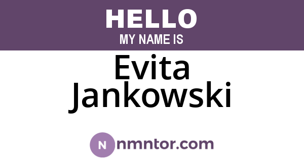 Evita Jankowski