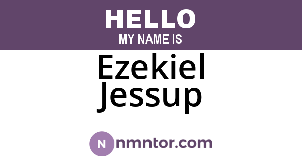 Ezekiel Jessup