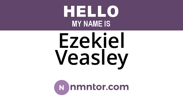 Ezekiel Veasley