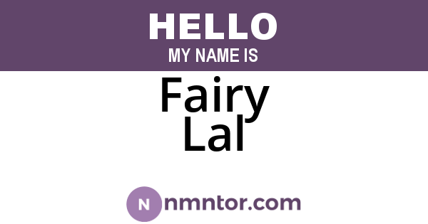 Fairy Lal