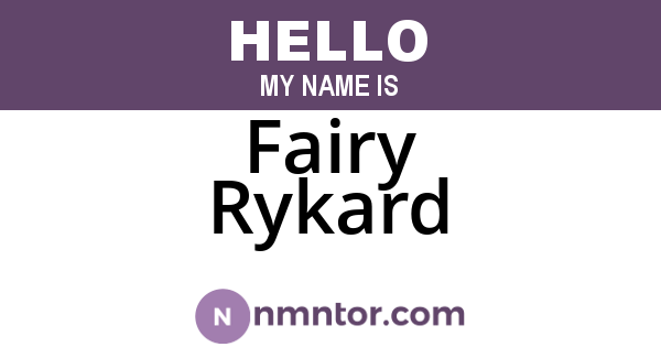 Fairy Rykard